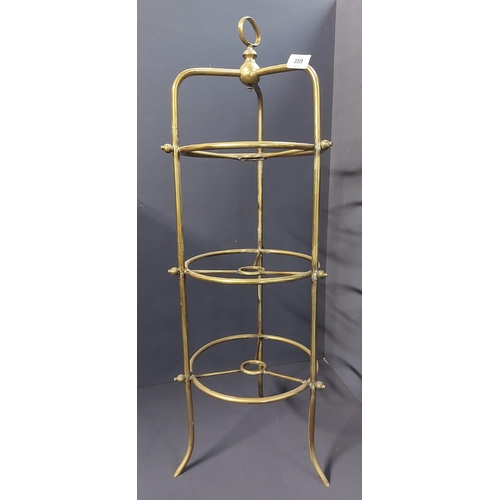 359 - Brass Stick Stand