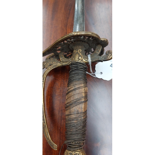 458 - Military Dress Sword