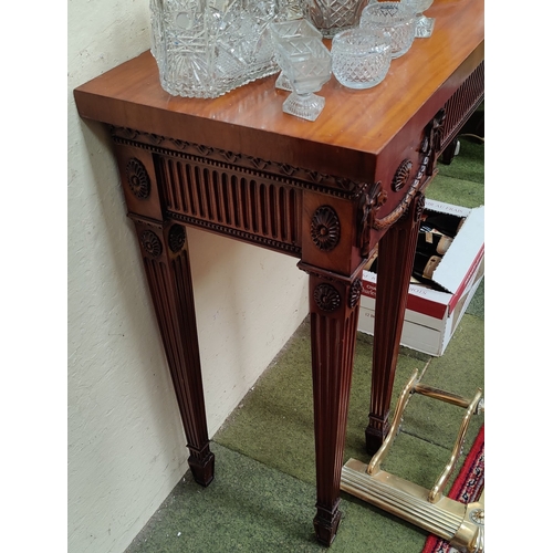 500 - Adams Style Console Table - C. 190cm W x 45cm D x 97cm H