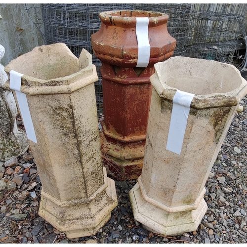 2 - 3 Chimney Pots