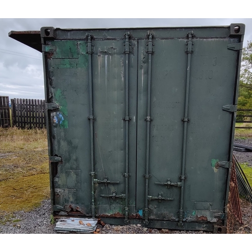 43 - 40 Foot Evergreen Container - Fitted out as 3 Stables