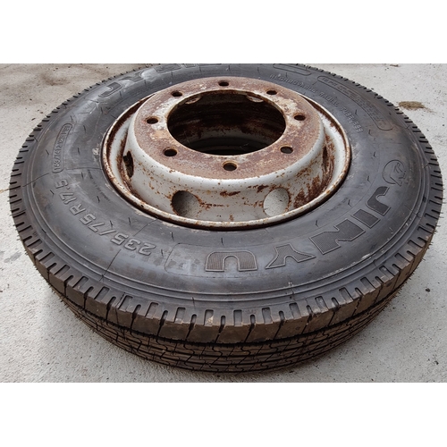 117 - Truck Tyre and Rim - 18 inch Rim