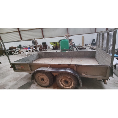 118 - Ifor Williams Double Axel Plant Trailer - 12 foot x 6 foot