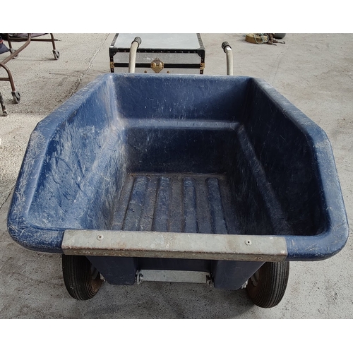 217 - Stable Wheelbarrow - JFC 2 Wheel Tipping Barrow