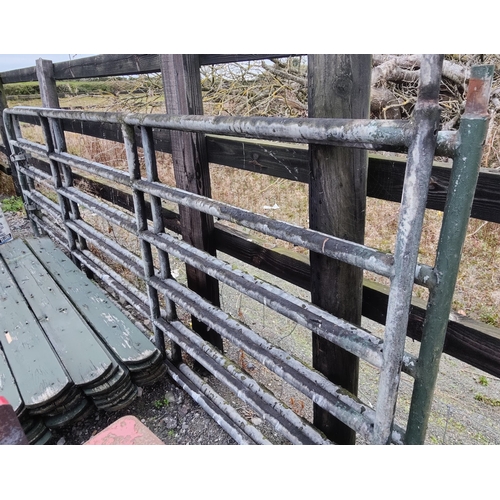 271 - 2 Galvanised Gates - C.12 foot