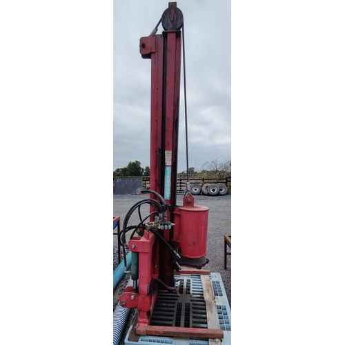 299 - Malone Hydraulic Post Driver with Side Tilt