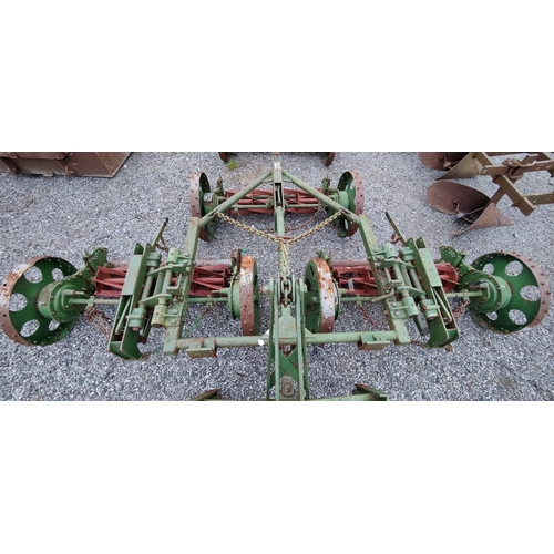 321 - Ransomes Gang Mower - 3 Point Link