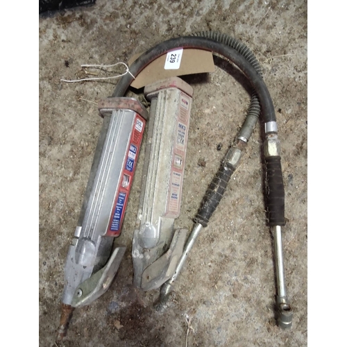 239 - 2 Compressed Air Tyre Inflators