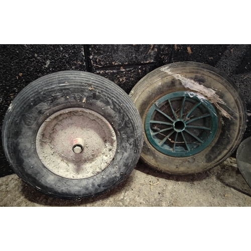 240 - 2 Wheelbarrow Wheels