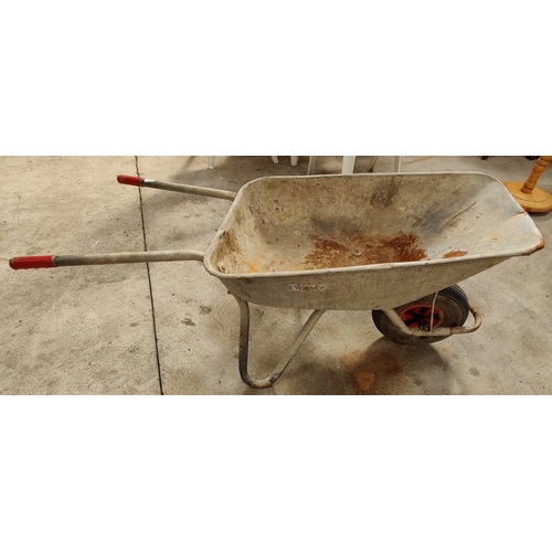 254 - Metal Wheelbarrow