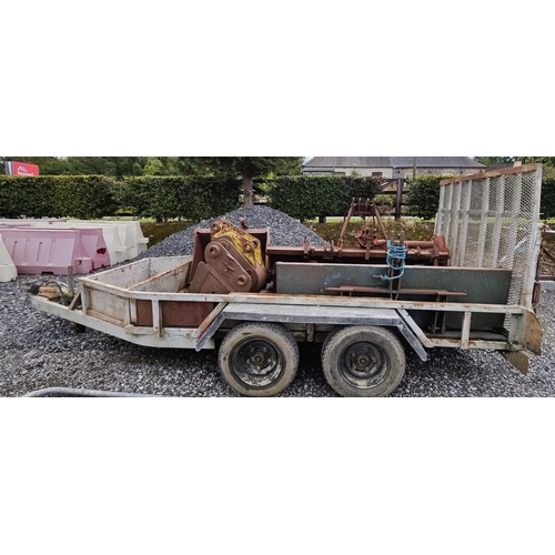 344 - Plant Trailer - 6-foot Wide x 10 Foot Long - Plus 2 Foot Front Storage Section