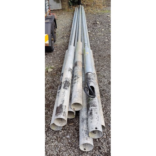 22A - 7 Lamp Posts - C. 7 Metres Length