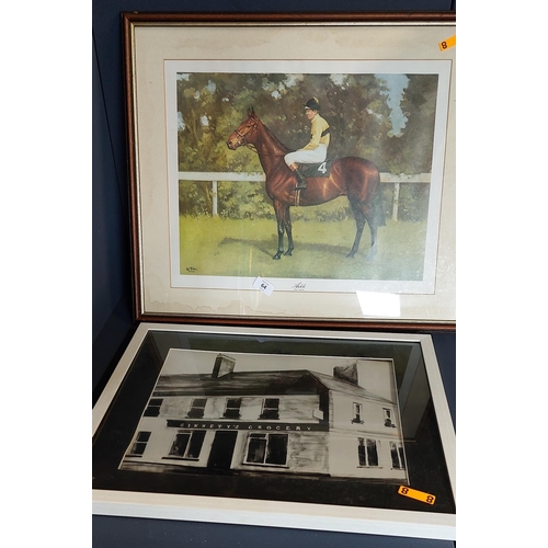 64 - 2 Prints - Arkle & Ginnetys Grocery Shop