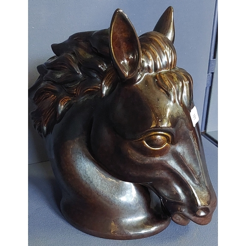 66 - Ceramic Horse Head