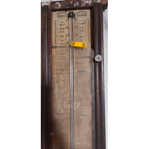 203 - Fitzroy Rise and Fall Barometer (some damage)