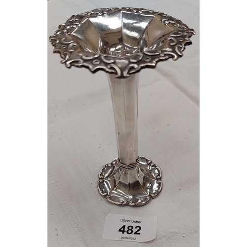 482 - Silver Posey Vase