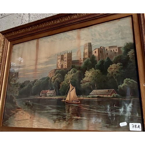 78A - Gilt Frame River Scene