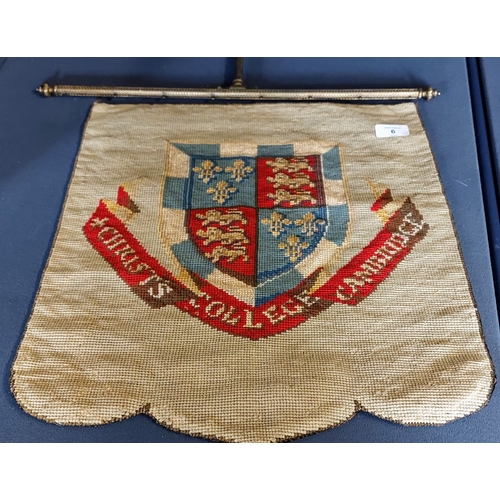 6 - Handmade Tapestry with Crest 