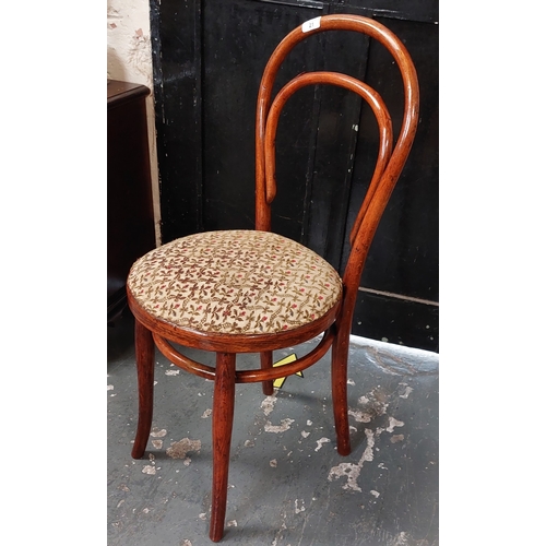 21 - Bentwood Chair with Padded Seat