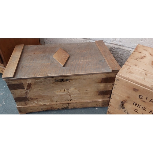 87 - 2 Pine Boxes - Pine 