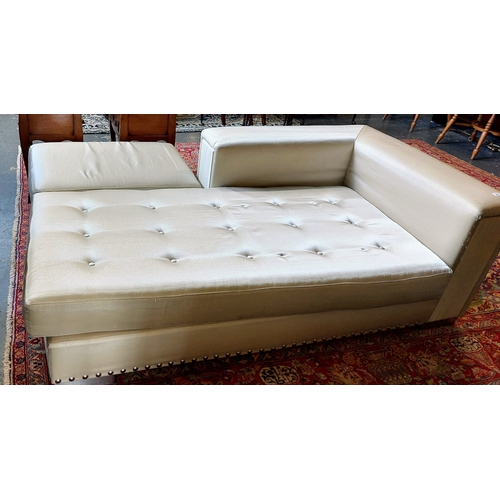 272 - New York Glam Daybed with Matching Footstool (80cm x 60cm) designed by IB Jorgensen - C 180cm x 98cm... 