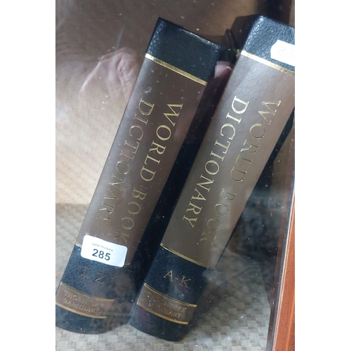 285 - 2 Volumes of World Book Dictionary