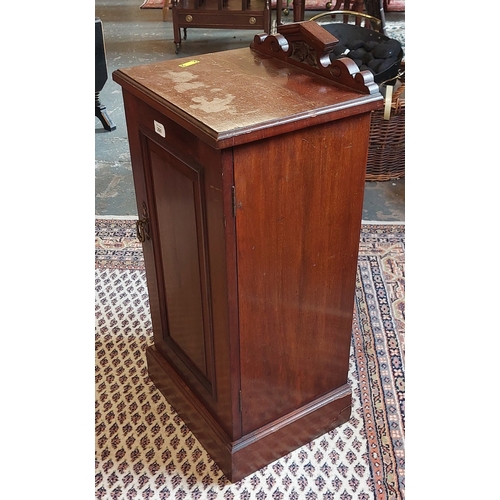 290 - Victorian Mahogany Bedside Locker