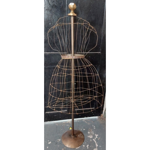 317 - Vintage Wire Frame Mannequin