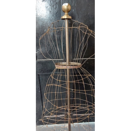 317 - Vintage Wire Frame Mannequin