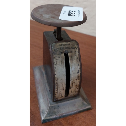 388 - 3 Victorian Scales & Thread Counter