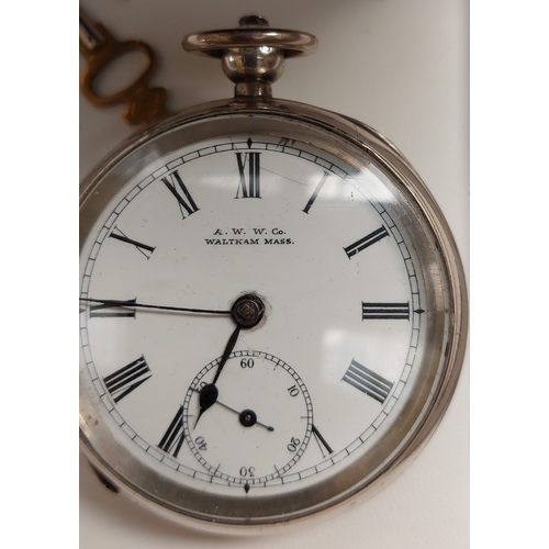 558 - Birmingham Silver Pocket Watch