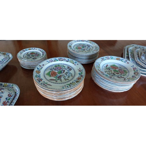 616 - Masons Ironstone Dinner Service - C. 57 pieces