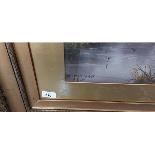 310 - 2 Gilt Framed 