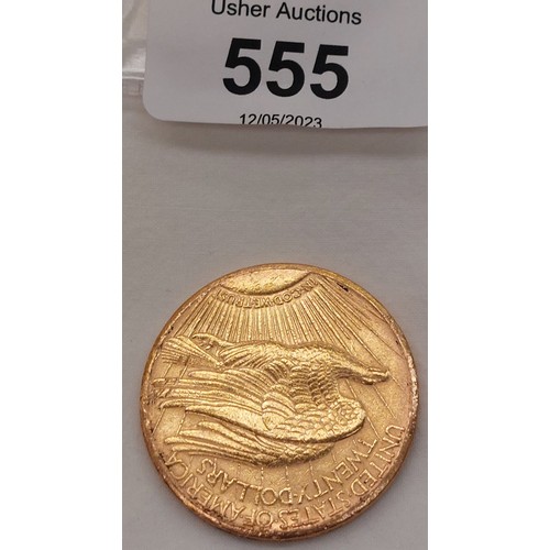 555 - 1927 Double Eagle Gold $20 Coin