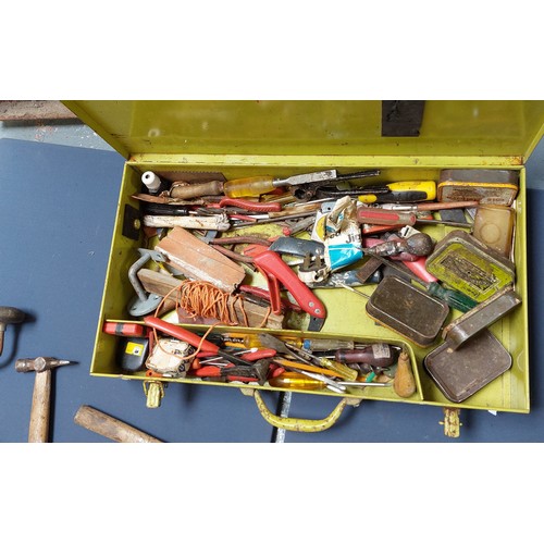 621 - Metal Case of Misc Tools