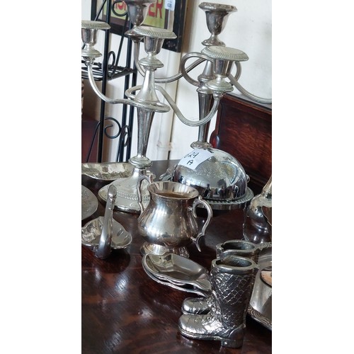 629A - Lot Silver Plated Ware