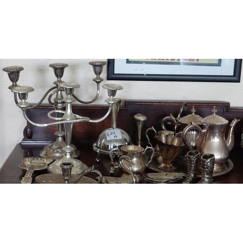 629A - Lot Silver Plated Ware