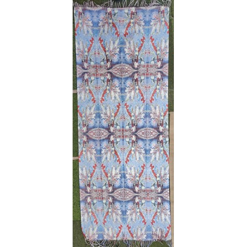 572 - Cashmere Van Gough Print Scarf