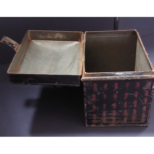 146 - Metal Tea Box