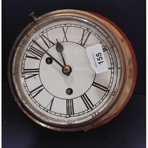 155 - Brass Ships Clock