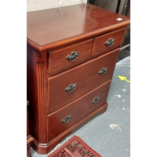 3 - Neat Size Chest with Shoe Rack & 2 Drawers - C. 66cm W x 37cm D x 70cm H