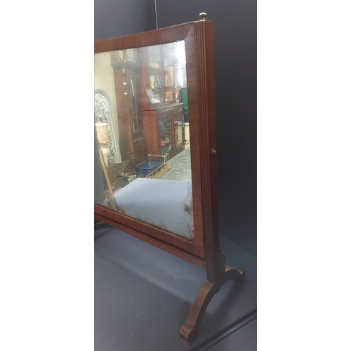 32 - Mahogany Dressing Table Mirror 