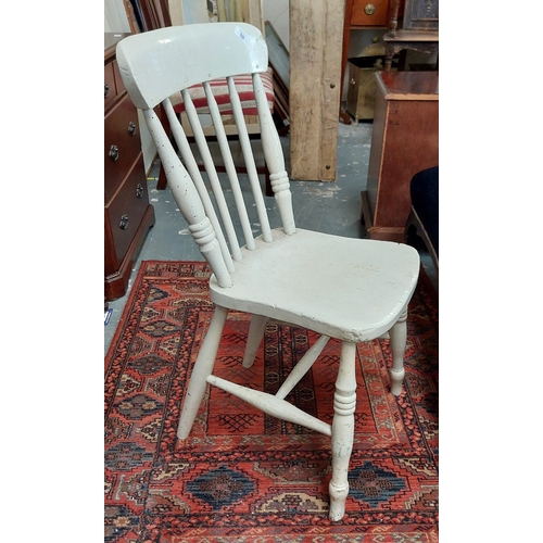 59 - Painted Pine Kitchen Chair