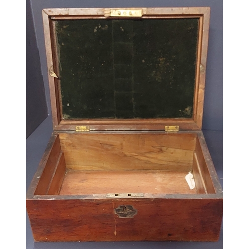 60 - Mahogany Lidded Box