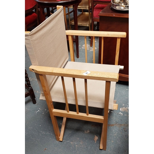 64 - Folding Directors Chair