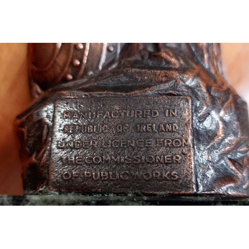 83 - 'The Dying Cúchulainn' on Marble Base - Manufactured under license from The Commissioner of Public W... 