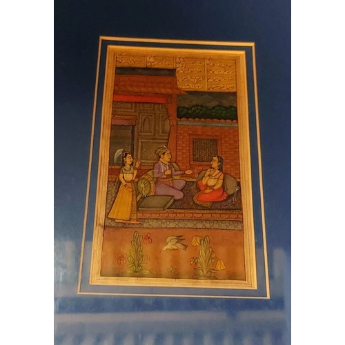 69 - 3 Framed Indian Scenes