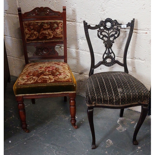 141 - 2 Occasional Chairs