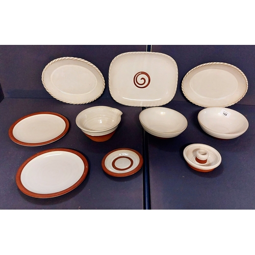 168 - Collection of Stephen Pearse Pottery - 10 Pieces inc Plates & Bowls