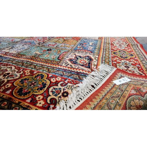 205 - Good Quality Red Floor Rug - C. 360cm x 255cm